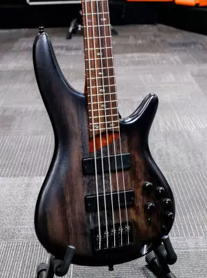 Ibanez - SR Standard 5-String Electric Bass - Black Stained Burst 2